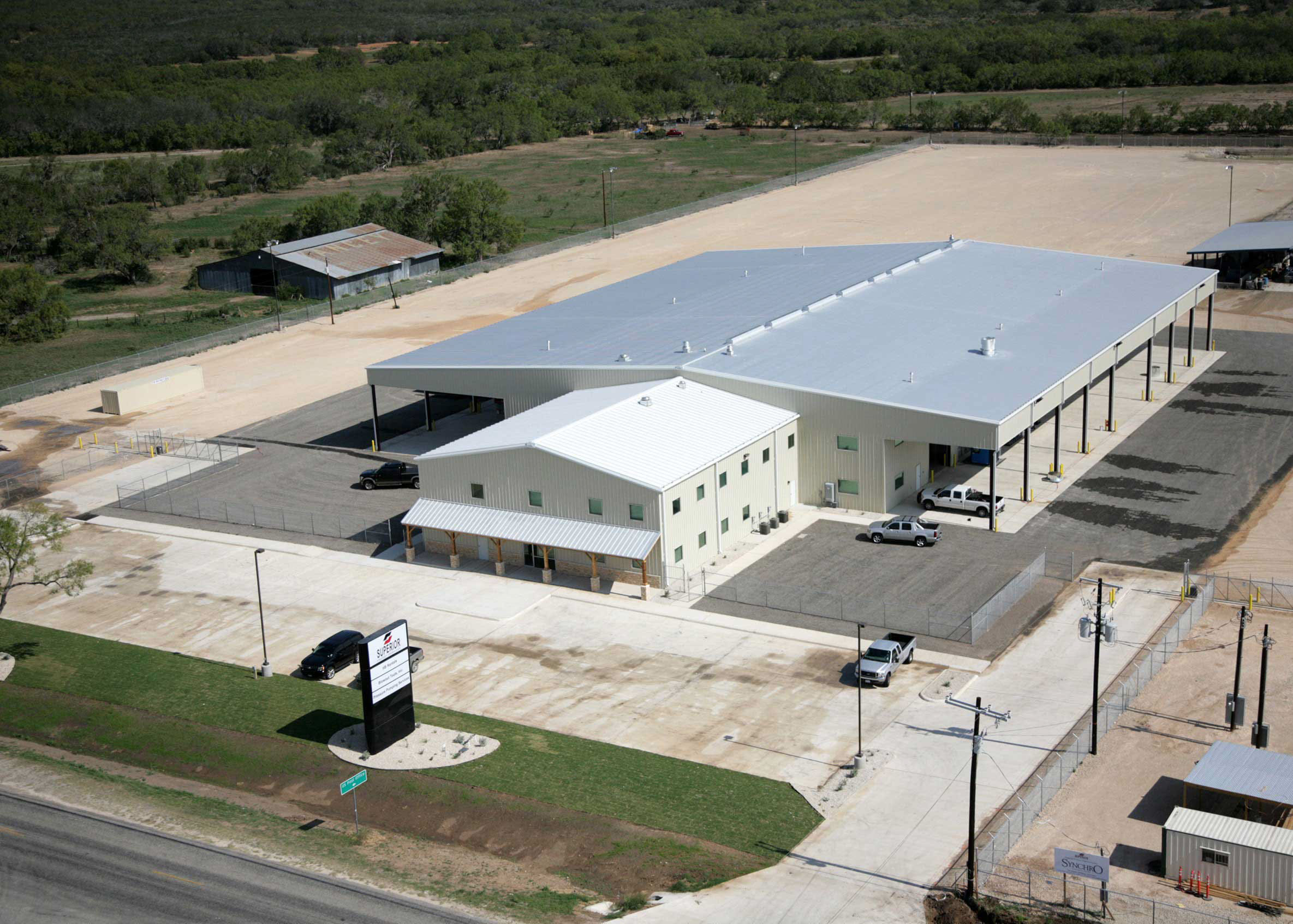 Synchro Corp, Superior Energy, Warehouse, Outpost Facility, Portfolio